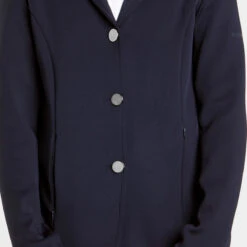 Harry Hall Show Jacket Junior Navy Blue 9 Harry Hall Show Jacket Junior Navy Blue -Saddle Store zip pockets and buttons 3